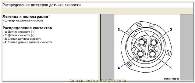 Датчик скорости схема подключения