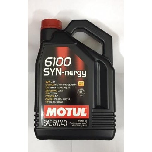  мотюль 6100 5w40: MOTUL 6100 SYN-NERGY 5W-40 - Motul