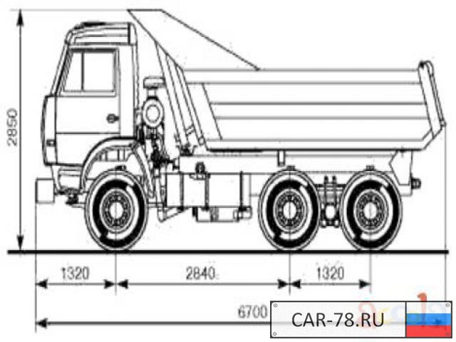 Камаз 5511 рама чертеж