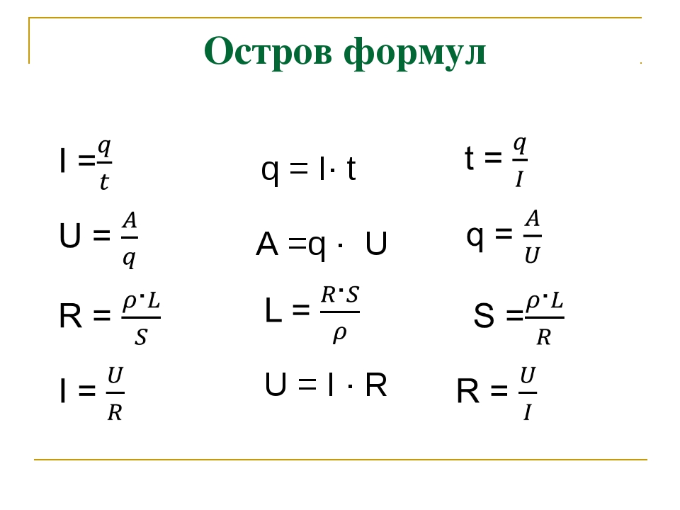 01 r u. Формулы. U В физике формула. R физика формула. Формула нахождения r в физике.