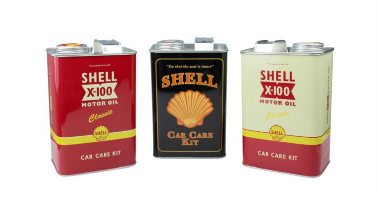Custom shell. Шелл. Shell сувениры. Набор Shell. Масло Шелл в металлической банке.