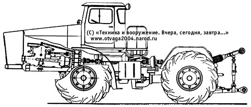 Трактор т 150 рисунок