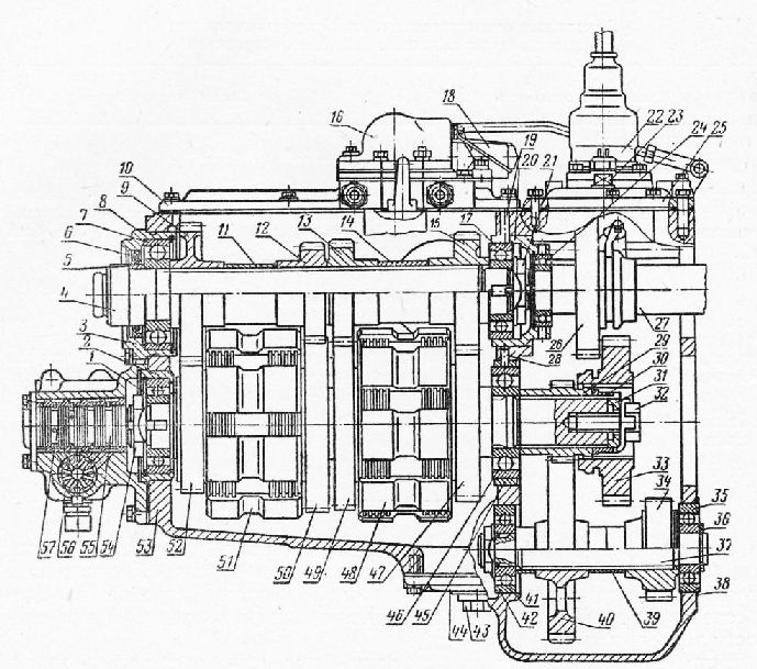 Коробка т 150 схема переключения