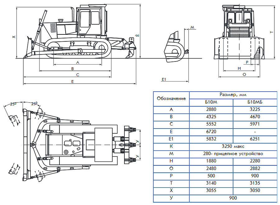 Бульдозер т 170 чертежи