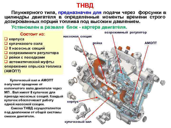 Схема тнвд в образного